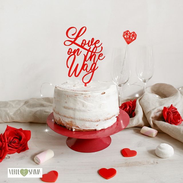 Top cake San Valentino